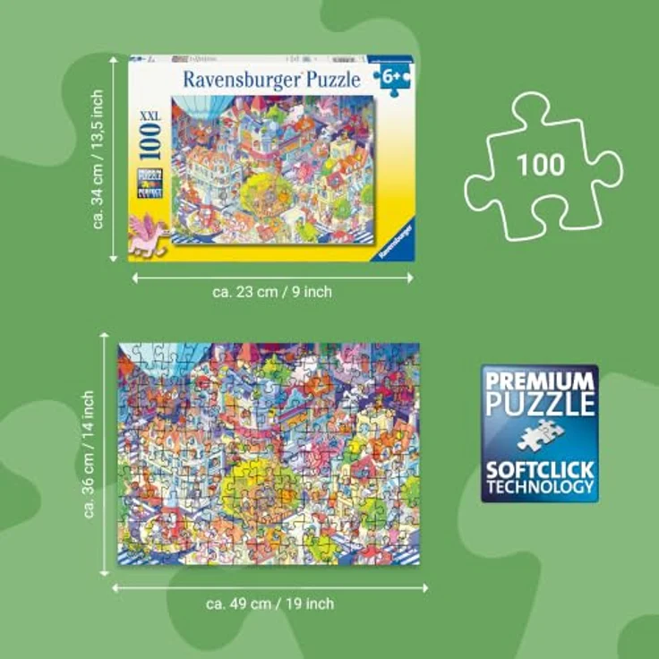 Ravensburger Finde die Fehler, 100-teiliges Puzzle für Kinder ab 6 Jahren, familienfreundliches Motiv – Bild 4