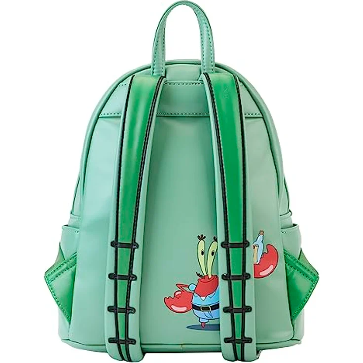 Loungefly - Spongebob Plankton Backpack - Amazon-Exklusiv - Niedliche Sammeltasche - Geschenkidee - Offizielle Handelswaren - Für Jungen, Mädchen Men und Frauen - TV Fans – Bild 5