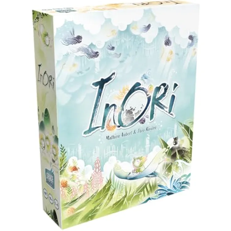 Space Cowboys Inori, Familienspiel mit außergewöhnlichem Spielmaterial, 2-4 Spieler, Ab 10+ Jahren, 40 Minuten, Deutsch