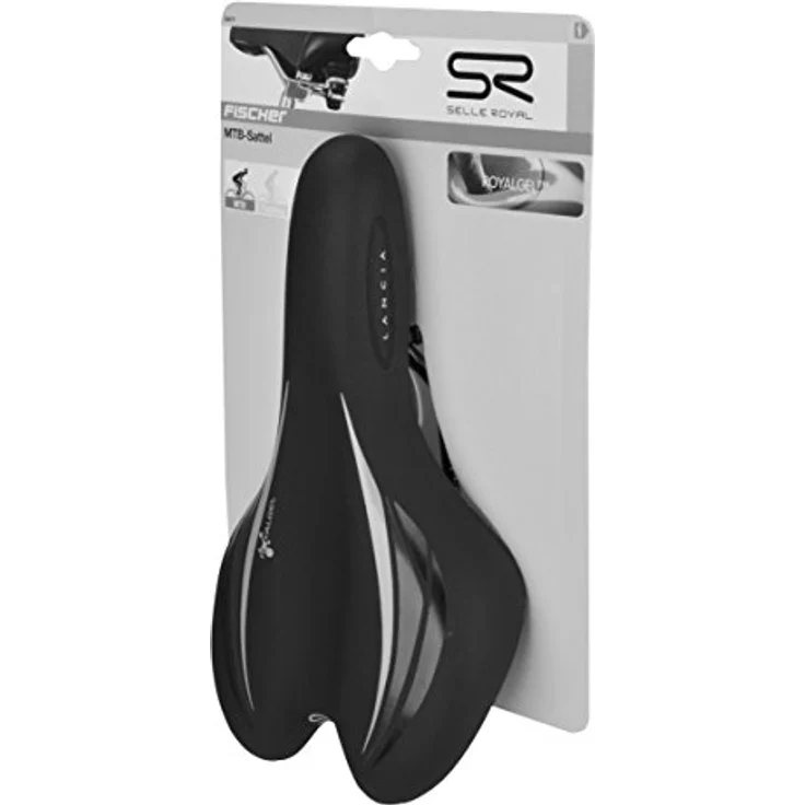 Selle Royal Erwachsene SR MTB Gel Mountainbikesattel, schwarz, One Size – Bild 3