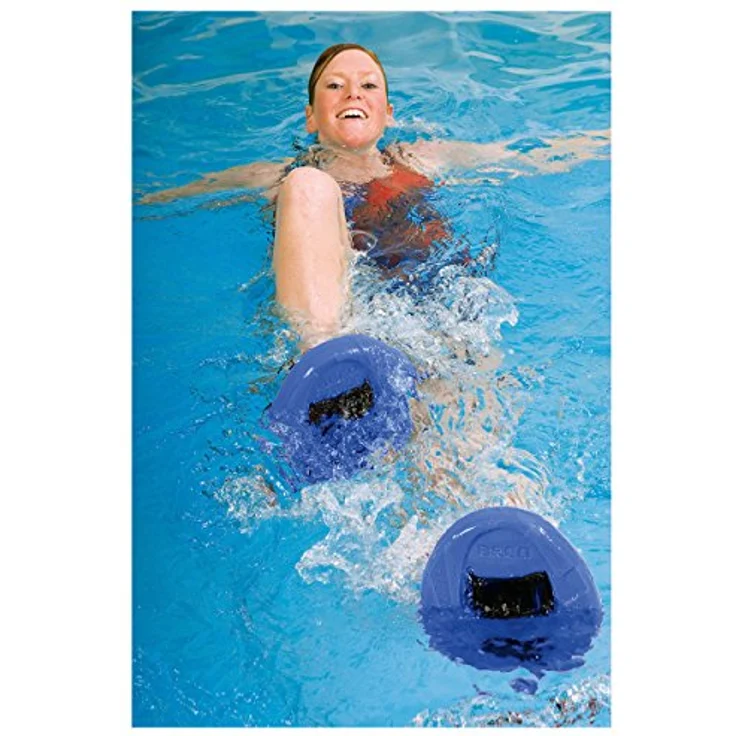 Beco Beermann Schwimmhilfe Unterwasserschuhe Aqua Twin II, Effektives Bauch-Beine-Po-Training, blau - Preisvergleich – Bild 2