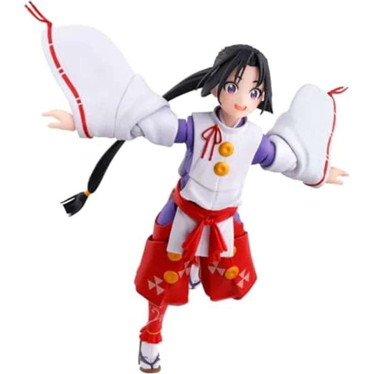 TAMASHII NATIONS The Elusive Samurai S.H. Figuarts Actionfigur Tokiyuki Hojo, 14 cm mit austauschbaren Teilen und Zubehör – Bild 1