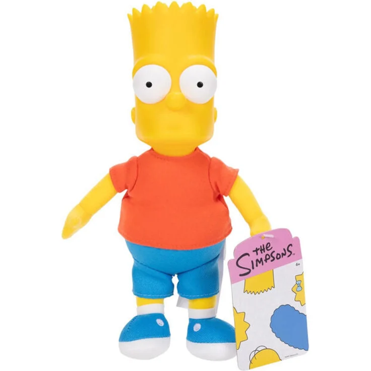 Tinisu Die Simpsons Bart Kuscheltier, 20 cm Plüschtier aus weichem Stoff, detailgetreu verarbeitet