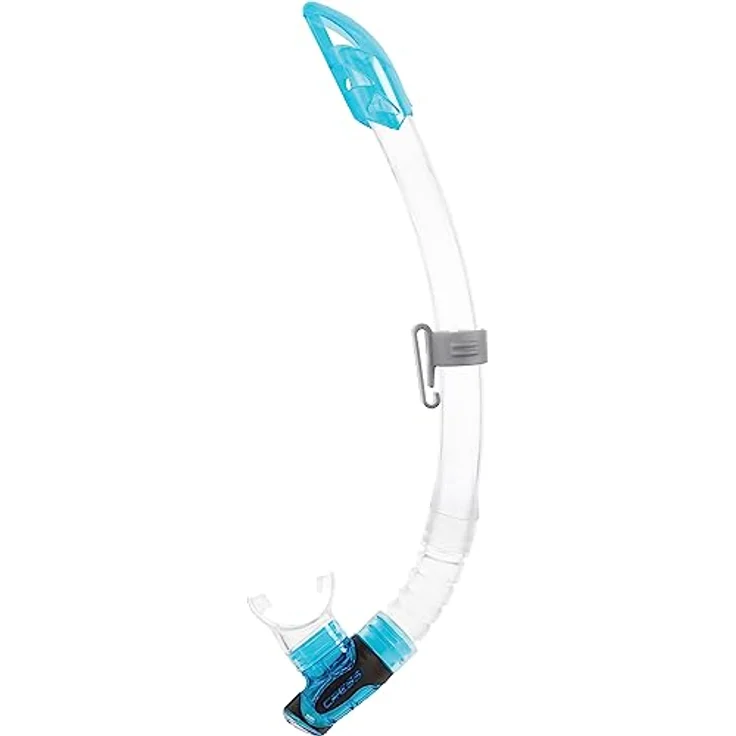 Cressi Ocean Combo Set - Schnorchelset Ocean Maske und Schnorchel Gamma, Transparent/Aquamarin, Einheitsgröße, Erwachsene Unisex – Bild 3