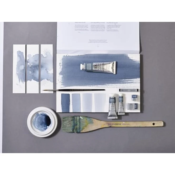 Winsor & Newton Professional Aquarellfarbe 37ml Tube - Payne's Grau, Künstlerqualität, hohe Farbbrillanz, lichtecht, Archivqualität – Bild 5
