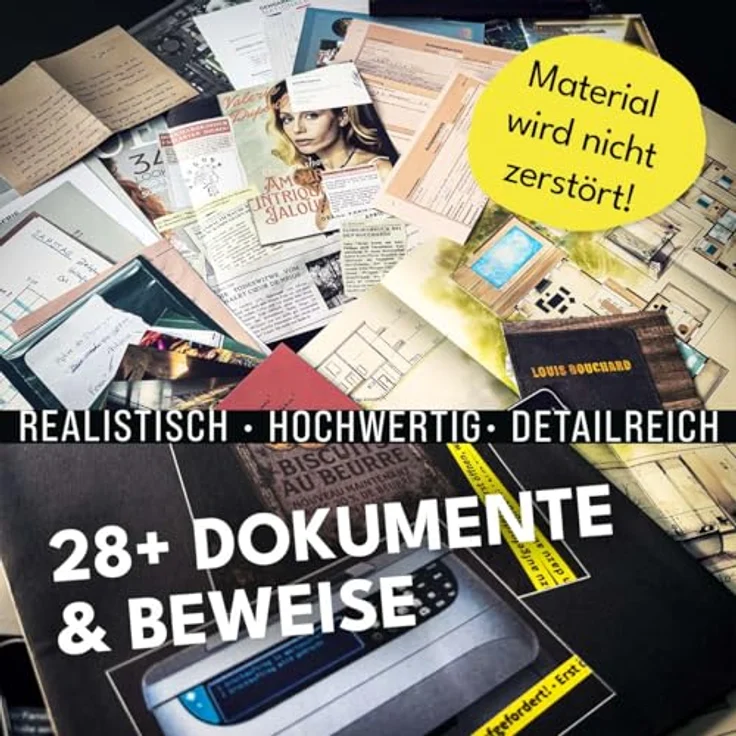Magnificum Doppelmord aufklären: Das Familiengeheimnis – Krimispiel für Erwachsene mit digitalen Hinweisen für 1–6 Personen – Bild 6