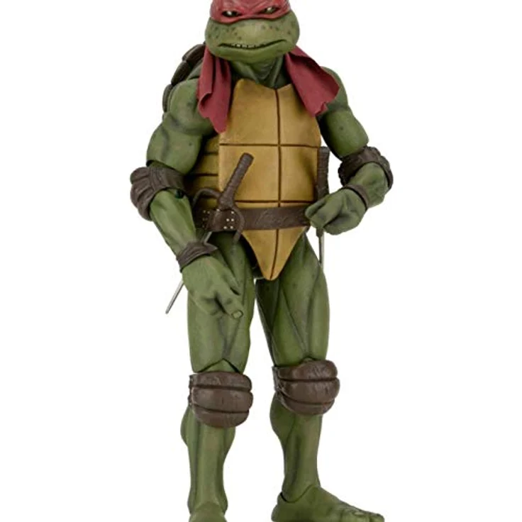 NECA Teenage Mutant Ninja Turtles Raphael Actionfigur, 42 cm im Maßstab 1/4 mit Zubehör und austauschbaren Teilen – Bild 2