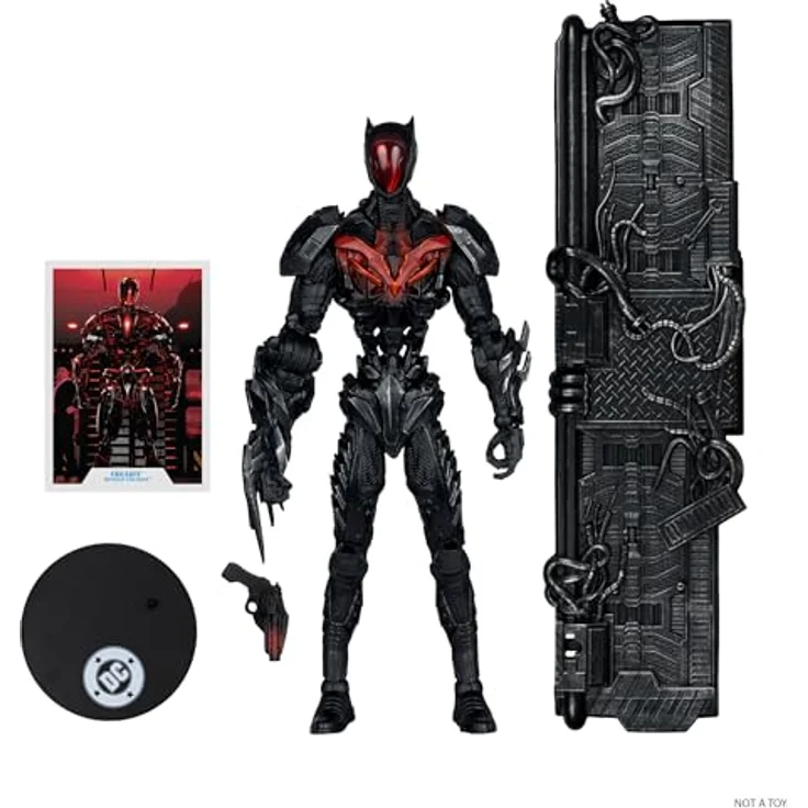 McFarlane DC Collector Megafig Action Figure Failsafe, 19 cm, mit 22 Artikulationspunkten und Zubehör – Bild 2