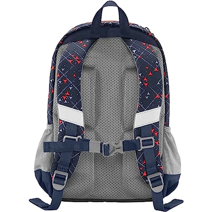 Step by Step Rucksack KIGA Maxi „Fire Truck Finn“, ergonomischer Rucksack für Kinder ab 3 Jahren, höhenverstellbarer Brustgurt, 10 l, rot – Bild 4