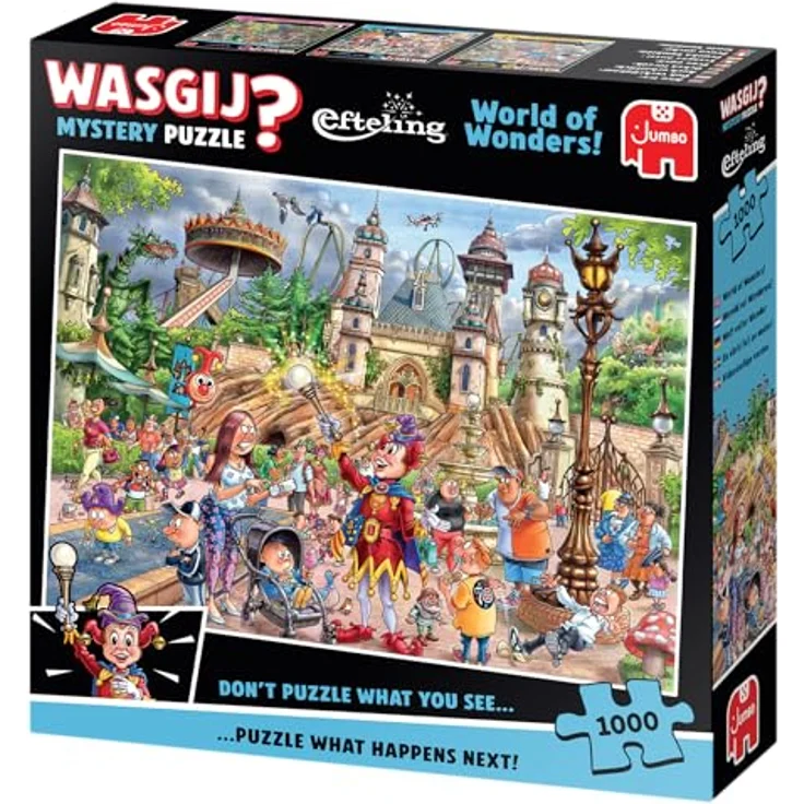 Wasgij Mystery Efteling World of Wonders!, Puzzle mit 1000 Teilen und zauberhaftem Motiv – Bild 3