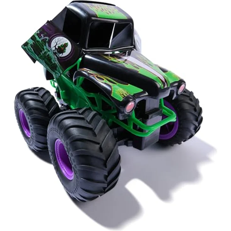 Monster Jam Smash 'n Bash Grave Digger, Ferngesteuerter Monstertruck mit Crash-Reparatur-Funktion, 2,4 GHz, Maßstab 1:15, ab 4 Jahren – Bild 5