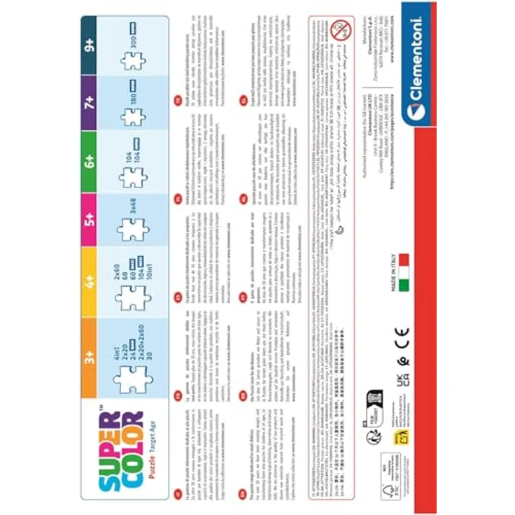 Clementoni Puzzle Super Fantastic 4 2025, 180 Teile 2D Puzzle mit buntem Design – Bild 3