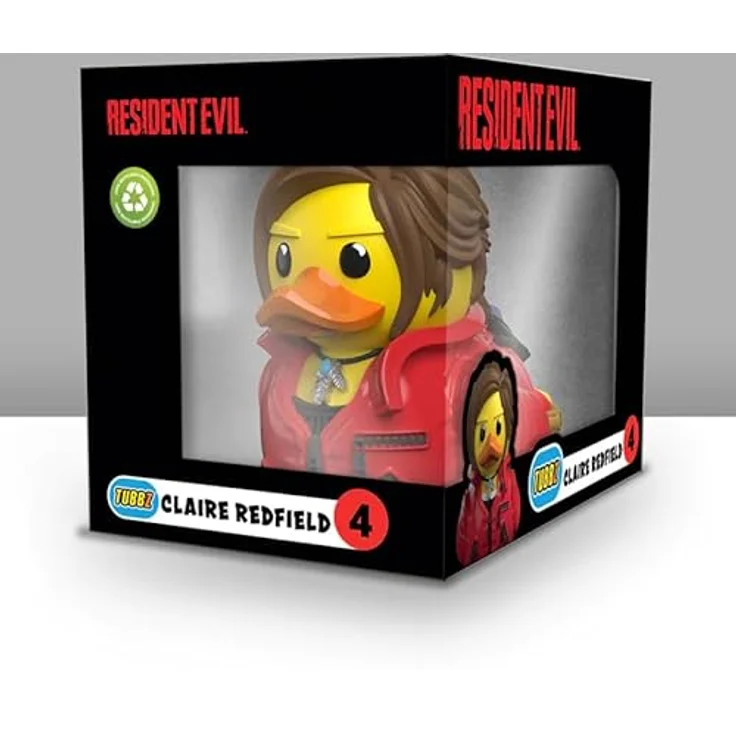TUBBZ Box-Ausgabe Claire Redfield Sammler-Vinyl-Gummiente Figur - Offizielles Resident Evil Merchandise - Fernsehen, Filme & Videospiele – Bild 2
