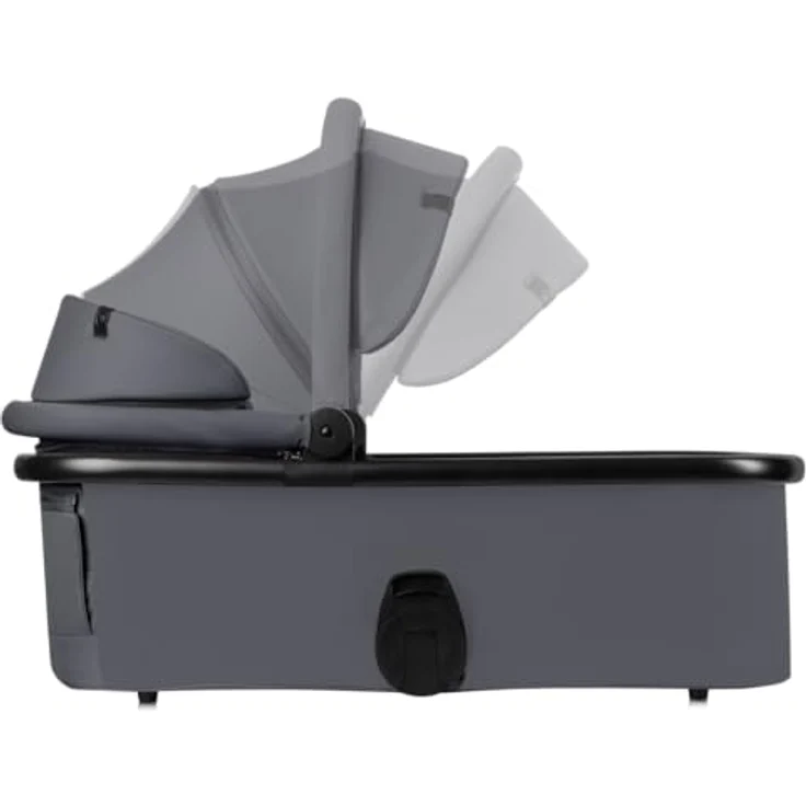 Lionelo LAYLA 2 in 1 Kombikinderwagen, für 0-48 Monate bis 22 kg, mit verstellbarer Rückenlehne, Luftzirkulation, 360° schwenkbaren PU-Rädern und vollständiger Federung, AiryDots, wasserdichtes XXL-Verdeck – Bild 3