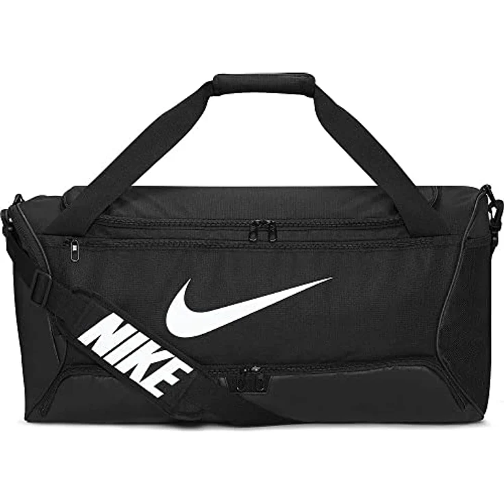 Nike, Brasilia 9.5, Durchschnittliche Trainingsbeutel, Schwarz/Schwarz/Weiß, 60Lt, Unisex Erwachsener – Bild 3