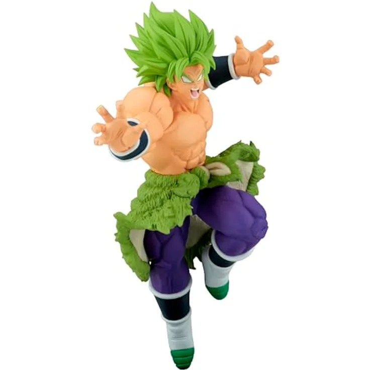 Banpresto Dragon Ball Z Super - Super Saiyan Broly Figurine 19 cm, Sammelfigur mit herausragendem Design, ideales Geschenk für Kinder