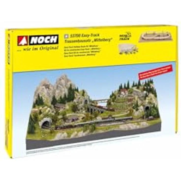 NOCH 53700 Easy-Track Trassenbausatz Mittelberg, Mehrfarbig – Bild 3