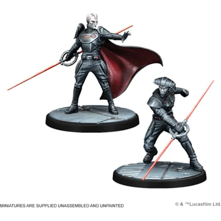 Atomic Mass Games Star Wars: Shatterpoint – Jedi-Jäger Squad-Erweiterung mit 4 Miniaturen, Tabletop für 2 Spieler, ab 14 Jahren, mehrsprachig, 90-120 Minuten Spielzeit – Bild 2