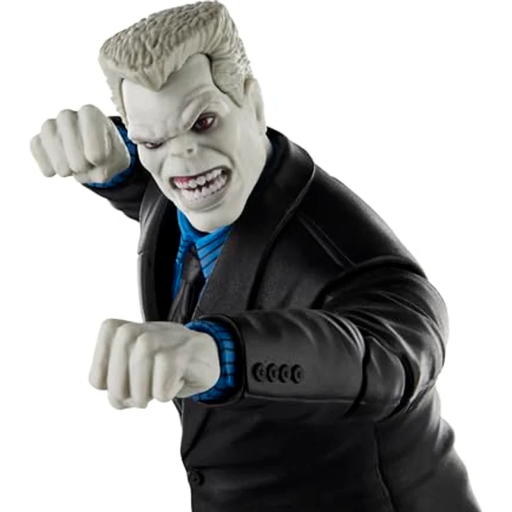 Marvel Press Marvel Legends Series Tombstone Action-Figur, 15 cm große Sammelfigur mit 4 Accessoires, grau – Bild 3