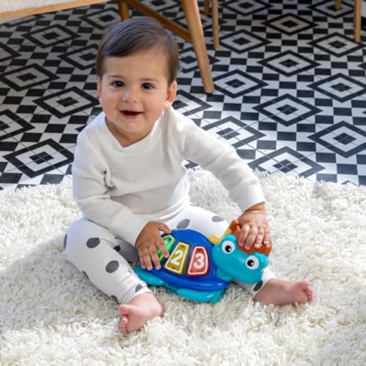 Baby Einstein, Neptune's Ocean Discovery Spring- und Spielcenter mit abnehmbare Spielzeuge, 360° drehba Hopser, Höhenverstellbar, Spricht 3 Sprachen, Babyspielzeug ab 6 Monaten – Bild 11