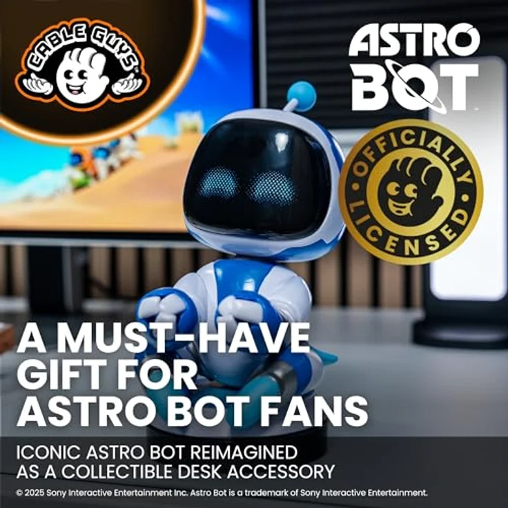 Sony Cable Guys Lade-Halter Astro Bot, ideal für Spielecontroller und Smartphones, Sammlerstück – Bild 5