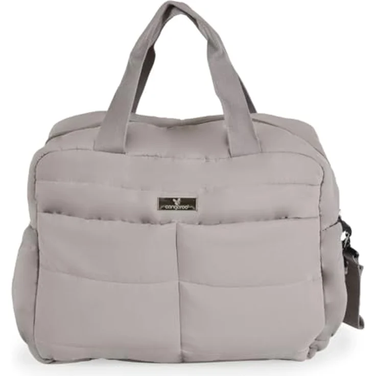 Cangaroo Wickeltasche Solana, inklusive Wickelunterlage, große Fächer, isolierte Seitentaschen, Clipverschluss für Kinderwagen – Bild 3