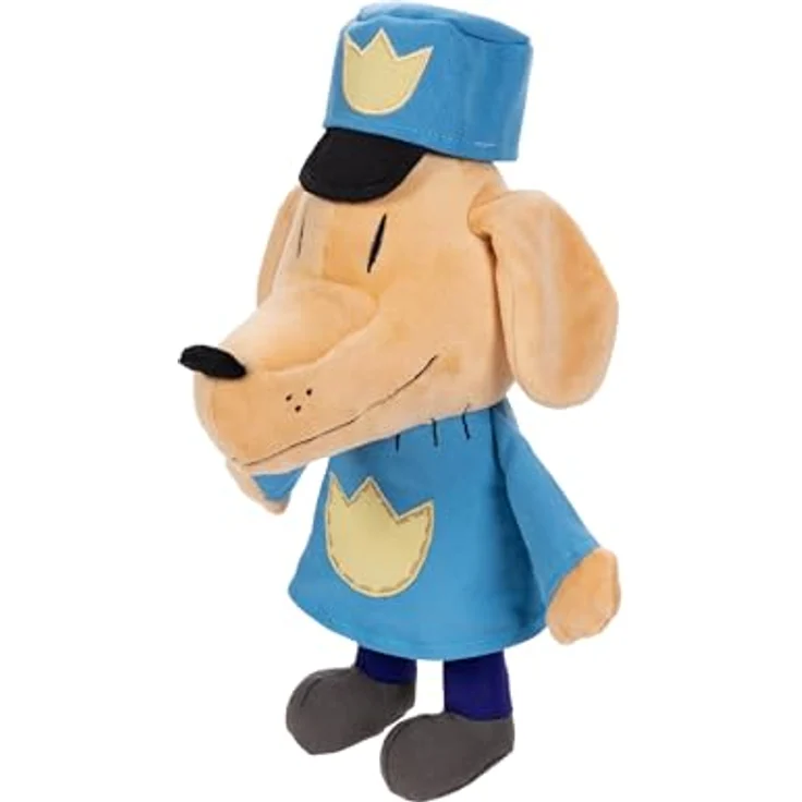 DOG MAN Plüsch-Feature Plüschhund Mann, 25 cm mit Geräuschfunktion und flipfähigen Ohren – Bild 5