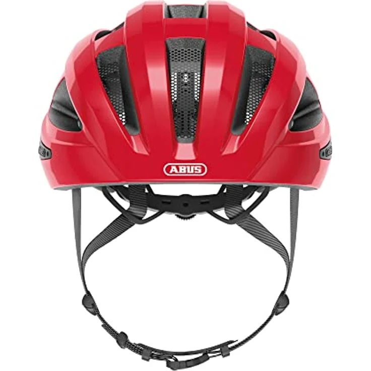ABUS 87222 Fahrradhelm, Rot (Blaze Red), M (52-58 cm) - Stabiler Einsteigerhelm mit In-Mold Fertigung und optimaler Belüftung – Bild 2