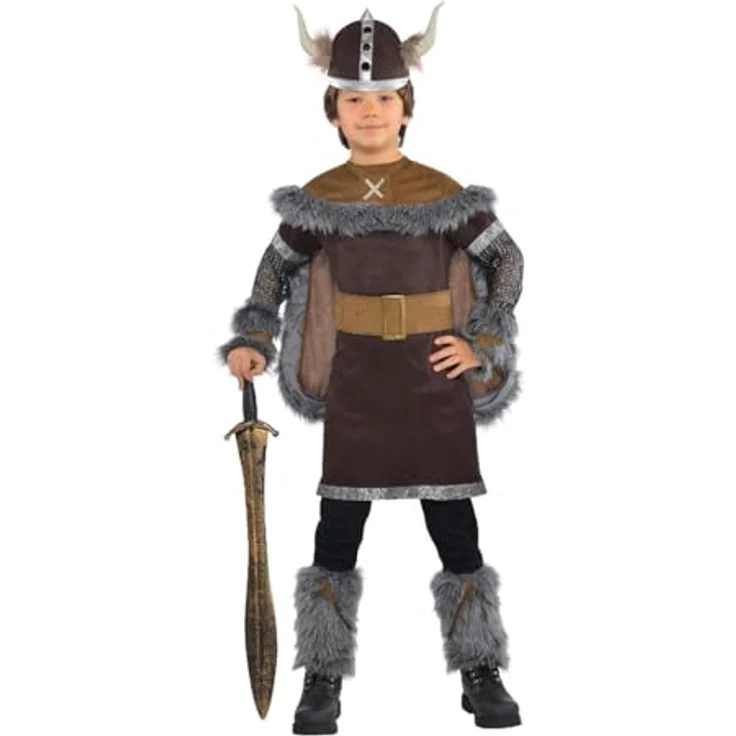 Amscan verkleidung Kostüm Wikinger Jungen Polyester mt 12-14 Jahre – Bild 2