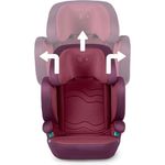 Kinderkraft XPAND 2 i-Size Kindersitz 100-150 cm, Kinderautositz, Höchste Sicherheitsstandards, Einfacher Montage mit ISOFIX, Hochwertige Materialien, Einstellung der Kopfstütze und Breite, Rot