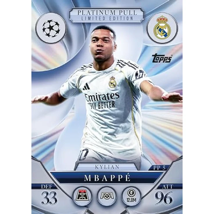 Topps Match Attax Champions League 2025/26 EXTRA Trading Cards, MEGA Multipack mit 52 Karten und 3 ELECTRIX LIMITED EDITION Karten – Bild 9