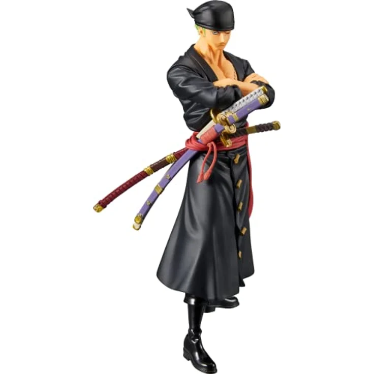 Banpresto DXF The Grandline Series Vol. 5 Wanokuni: One Piece - Roronoa Zoro (Ver. A) Statue (17cm) (18858) – Bild 2