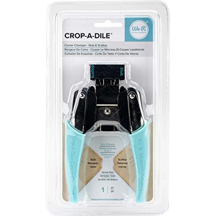 We R Memory Keepers | Crop-A-Dile Corner chomper Scallop & Stub – Bild 2