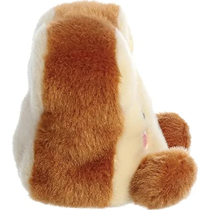 Aurora World Aurora, 33574, Palm Pals Buttery Toast, 13cm, Eco-Friendly Plüschtier, Braun – Bild 3