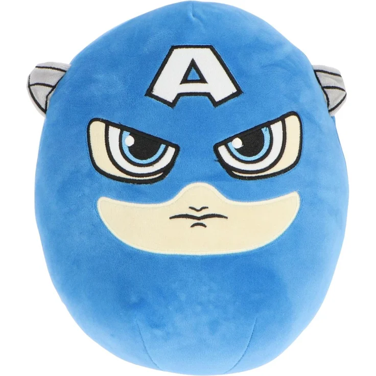 Avengers Avengers-Squishy, 32 cm Captain America, blau, stressabbauende Sammelfigur aus Polyester