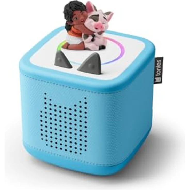 tonies Toniebox 2 Bundle, Himmelblau, Audioplayer für Hörbücher und Lieder, inkl. Disney Vaiana 2, mit Sleep-Timer und kinderfreundlichen Bedienelementen – Bild 1