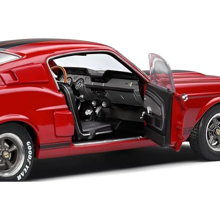 Solido Shelby GT500, 1:18 Modellfahrzeug aus Die-cast mit Fensterkarton und stabilem Kunststoffsockel – Bild 7