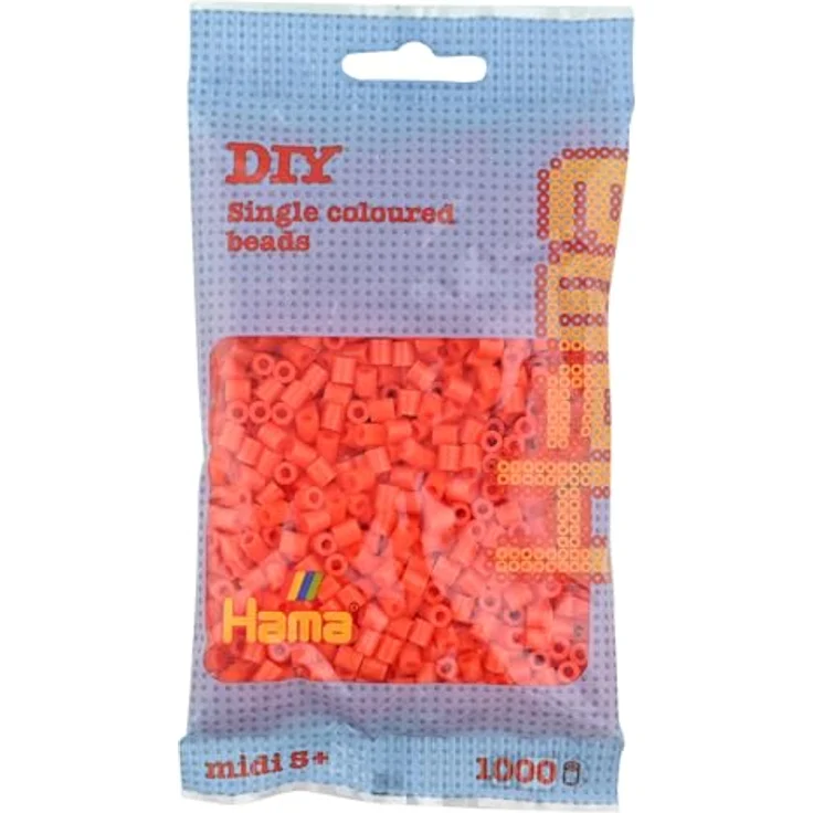 Hama Perlen 1000 Stück Orange – Bild 2