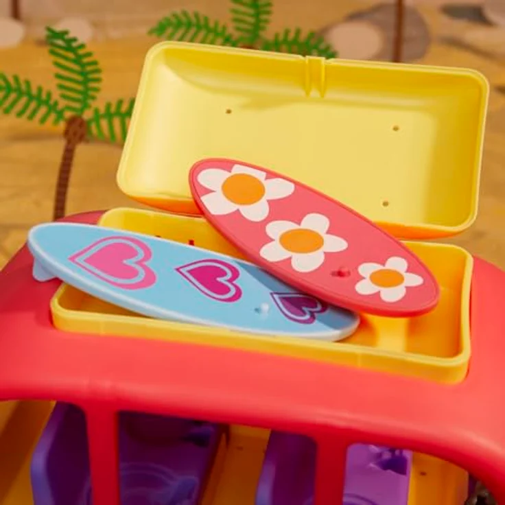 Peppa Pig Peppa Visits Australia Campervan Spielzeug mit 8 Figuren und 4 Zubehörteilen, für Kinder ab 3 Jahren – Bild 4