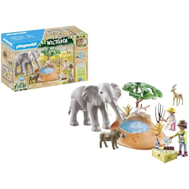 PLAYMOBIL Wiltopia - Spritztour zum Wasserloch