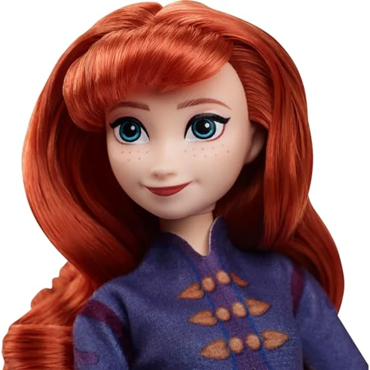 Mattel® Anziehpuppe Disney Die Eiskönigin - Anna, Winterfest-Kleid, Jacke und 2 Paar Schuhe, magisch – Bild 3