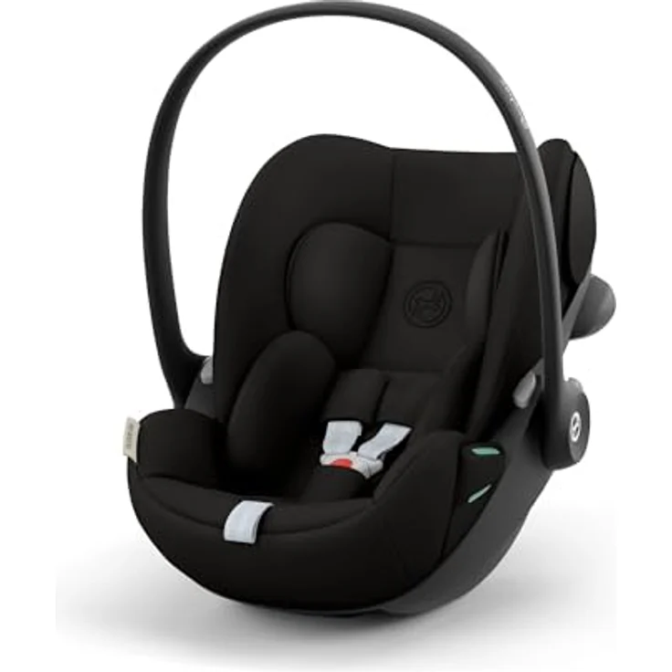 Cybex Cloud G3 i-Size Babyschale, 0 - 13 kg mit Liegeposition und 180°-Drehung, Magic Black – Bild 1