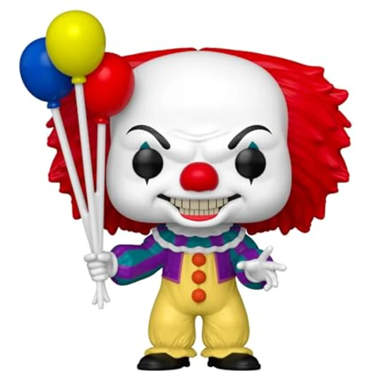 Funko Pop! Movies: IT – Pennywise (1990) – Sammler-Vinylfigur, 9,5 cm, offizielles Merchandise für Horrorfans, Geschenkidee für Kinder und Erwachsene – Bild 2