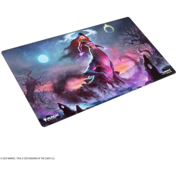 Gamegenic | Magic: The Gathering | Lorwyn Eclipsed Shiny Playmat - Moonshadow, glänzende Spielematte für Kartenspiele – Bild 3