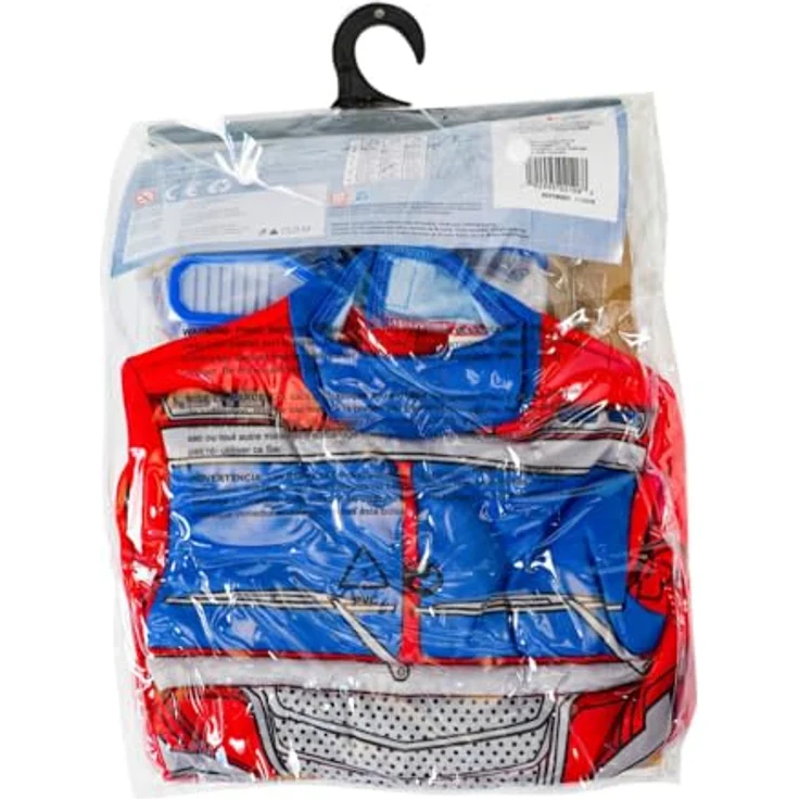 Disguise Transformers Optimus EG Fancy Kinder-Kostüm M, rot-blau, Größe 7-8 J. (127-136 cm) – Bild 3