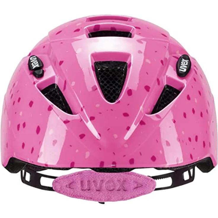 uvex kid 2 - leichter Fahrradhelm für Kinder - individuelle Größenanpassung - erweiterbar mit LED-Licht - pink confetti - 46-52 cm – Bild 2