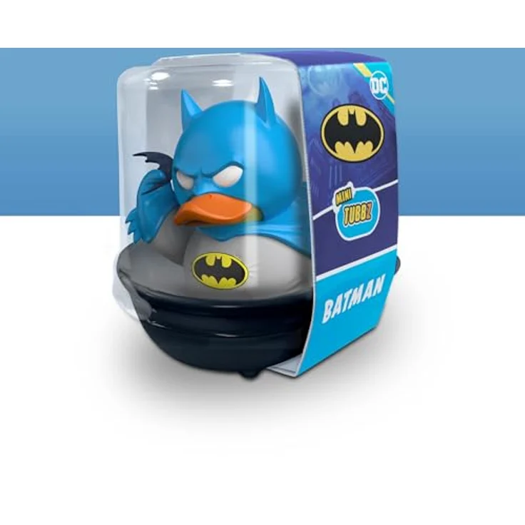 TUBBZ Mini Batman Sammelfigur aus Vinyl-Gummi - Offizielles DC Comics Merchandise - Miniaturgröße, ideal für begrenzten Platz, 5 cm groß außerhalb des Displayständers – Bild 3