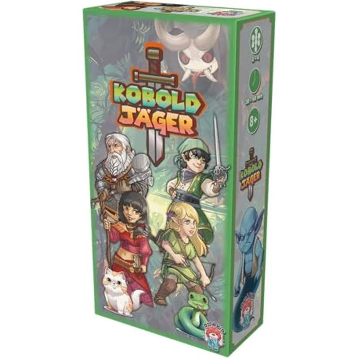 Ottavio Koboldjäger, Kooperatives Abenteuerbrettspiel für 2-4 Spieler, Ages 8+, 30-60 Minuten, Deutsch – Bild 3