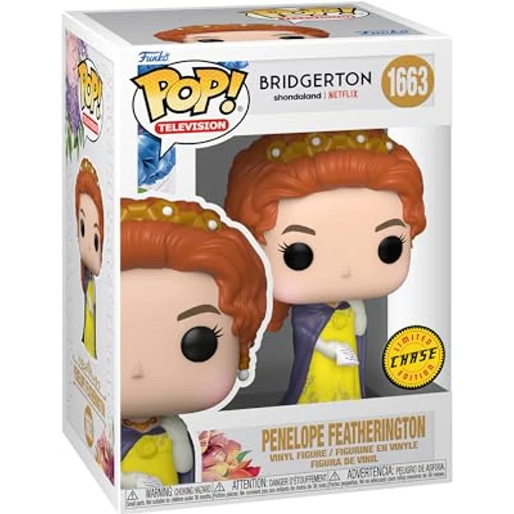 Funko POP! TV: Bridgerton - Penelope Featherington - Vinyl-Sammelfigur, 9,5 cm, exklusive Chase-Variante für Sammler und Fans – Bild 4