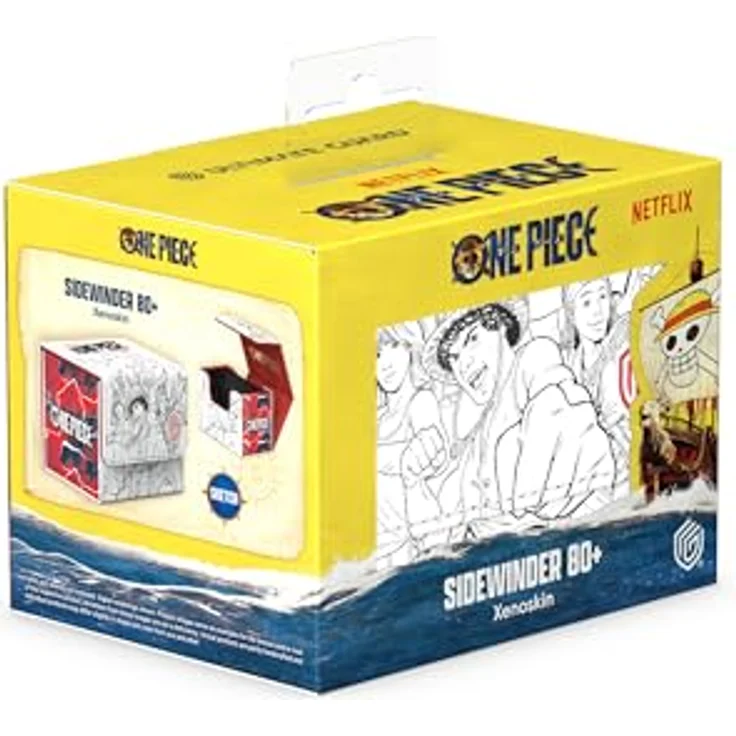 Ultimate Guard Sidewinder 80+ Xenoskin, Deck-Box in Weiß für 80 doppelt gesleevte Karten mit starkem Magnetverschluss – Bild 7